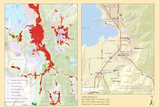 perform gis analyses using arcmap and arcgis pro software