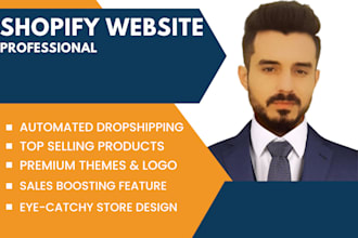 setup shopify store or shopify website design
