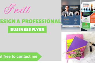 design business flyer and brochures