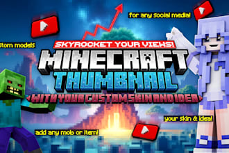 make you a minecraft thumbnail