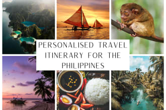 create your travel itinerary for the philippines