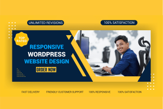 design and develop responsive wordpress website design