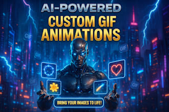 bring your images to life with custom GIF animations