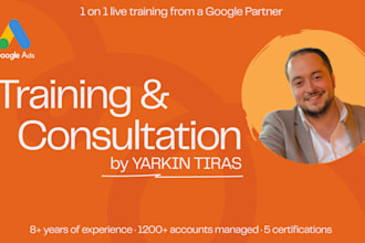 teach google ads and do 1 on 1 consultation