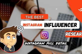 best search instagram influencer research for your brand