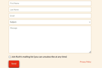 add a signup or contact form to your wordpress website