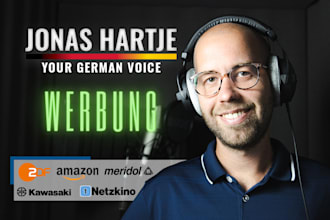 be your professional german advertising voice