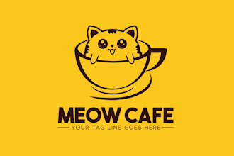 do professional minimalist modern business logo design