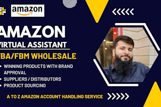 be your amazon wholesale virtual assistant, amazon wholesale fba VA