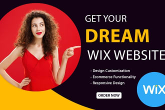 do wix website design and redesign existing wix website