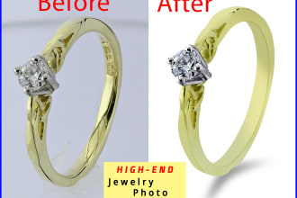 retouch high end jewelry photos