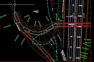 do civil construction drawing
