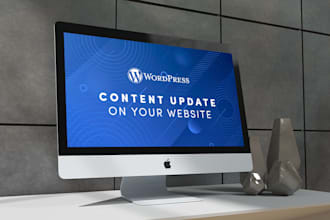 update content on your wordpress website