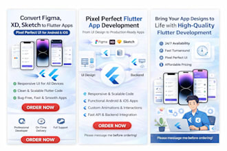 convert figma to flutter app