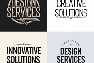 design custom lettering, word art, font logo, or 3d text effects