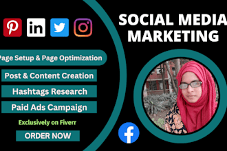 be your professional social media marketing manager