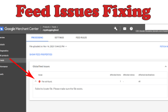 fix google merchant center product feed issues