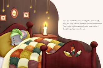 draw animal illustrations for your children picture book