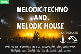 be your melodic techno and melodic house ghost producer
