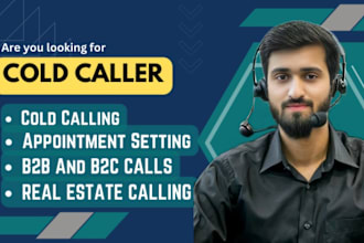 do cold calling, appointment setting and telemarketing