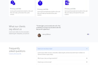 be your front end web developer, HTML5 css3 bootstrap