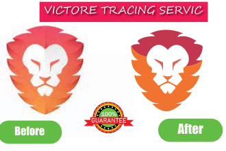 create vector tracing and convert your logo or sketch to victor within 3 hour