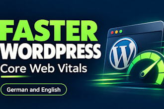 do wordpress speed optimization and improve core web vitals