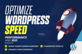 optimize your wordpress site for speed, performance and SEO