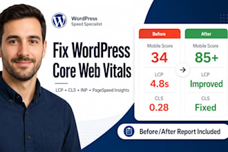 fix wordpress speed and optimziation issues