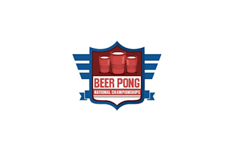 do awesome modern beer pong national championships logo