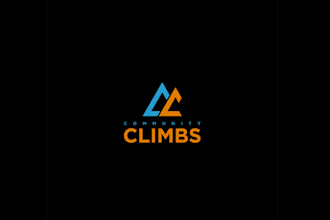 design best quality illustrate community climbs logo