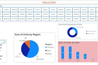 create professional power bi dashboards and reports for your business