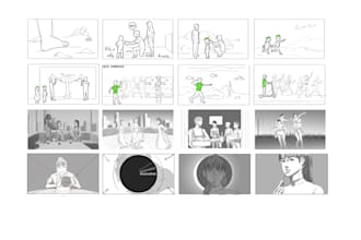draw storyboards for film and ads plus ai update