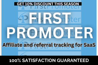 setup firstpromoter for affiliate and referral tracking for gohighlevel saas