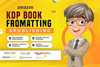 do amazon kdp book publishing and kdp book formatting