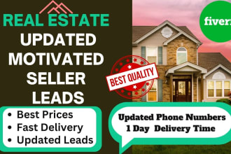 provide motivated seller real estate leads with skip tracing