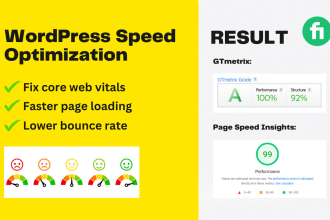optimize wordpress website speed to fix core web vitals