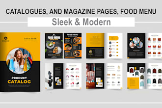 design product catalogues, and magazine pages, food menu
