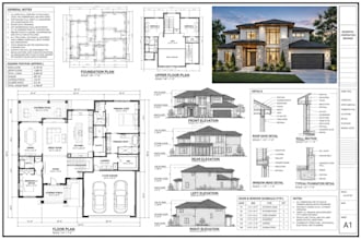 prepare US permit or construction set using revit or autocad