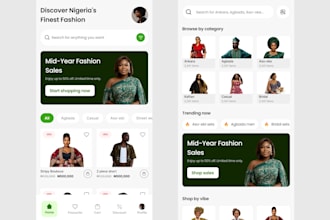 design UX UI for your fintech or ecommerce ap