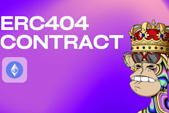 create erc404 contract project