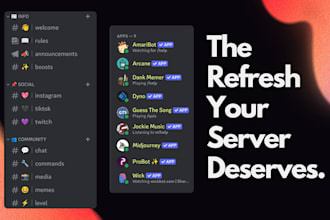 enhance and improve your existing discord server
