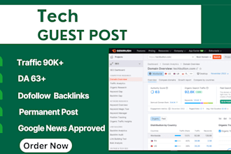 tech guest post , technology guest post, guest posting , high da guest post