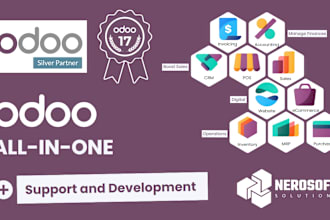 provide odoo support and development services