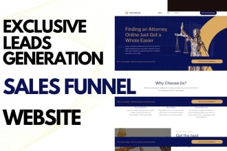 generate hot attorney immigration leads attorney leads website sales funnel