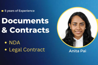 do legal research, contract drafting and reviewing