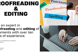 write, edit, and proofread your technical reports and project proposals