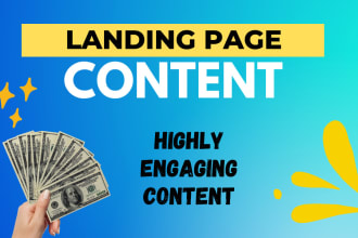 write landing page copy that converts