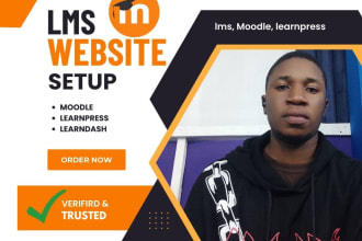 use moodle or learnpress for your online course website