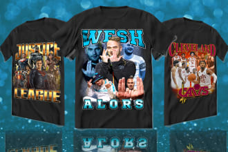 design bootleg t shirt 90s vintage hip hop old school raptee shirts